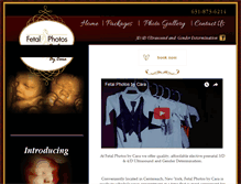 Tablet Screenshot of fetalphotosbycara.com